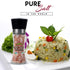 Pink Salt Coarse Grain Medium Glass Grinder - 6.35 oz | HIMALAYAN CHEF